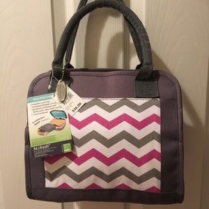 NWT - Fit and Fresh insulated lunch kit - chevron